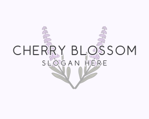 Lavender Blossom Aromatherapy logo design