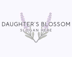 Lavender Blossom Aromatherapy logo design