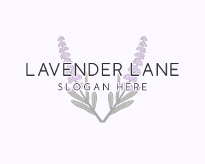 Lavender Blossom Aromatherapy logo design