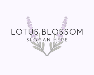 Lavender Blossom Aromatherapy logo design