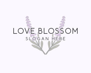 Lavender Blossom Aromatherapy logo design