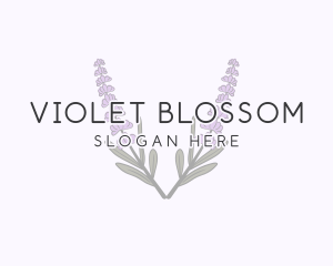 Lavender Blossom Aromatherapy logo design