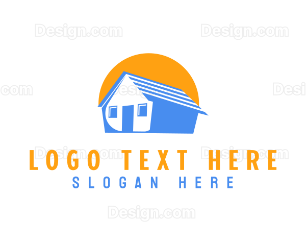 House Roofing Builder Logo