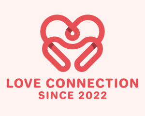 Red Matchmaking Heart logo