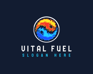 Cool Heat Thermal logo design