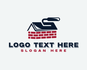 Masonry Trowel Bricklayer logo