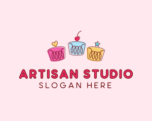 Bakery Pastry Cupcakes logo design