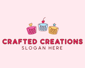 Bakery Pastry Cupcakes logo design