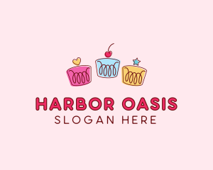 Bakery Pastry Cupcakes logo design