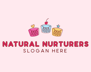 Bakery Pastry Cupcakes logo design