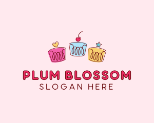 Bakery Pastry Cupcakes logo design