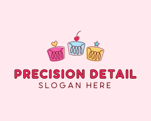 Bakery Pastry Cupcakes logo design