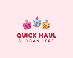 Bakery Pastry Cupcakes logo design