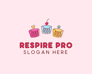 Bakery Pastry Cupcakes logo design