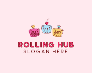 Bakery Pastry Cupcakes logo design