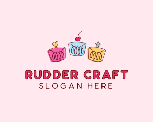 Bakery Pastry Cupcakes logo design