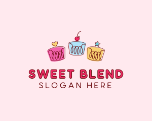 Bakery Pastry Cupcakes logo design