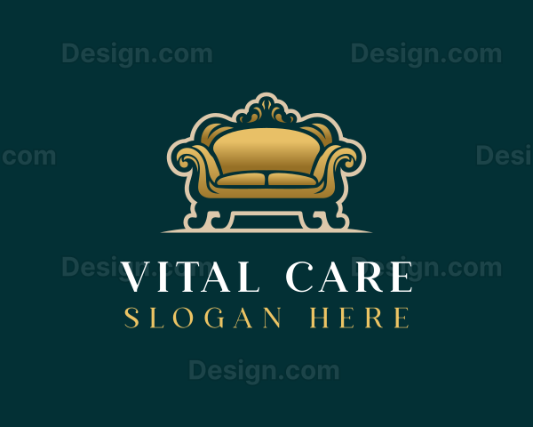 Luxury Interior Sofa Logo