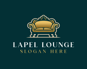 Luxury Interior Sofa logo design