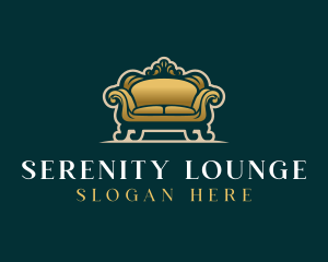 Luxury Interior Sofa logo design