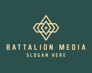 Military Insignia Star  logo design