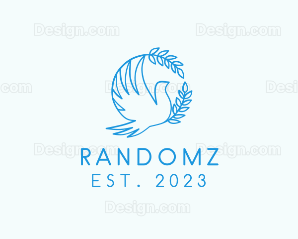 Bird Dove Emblem Logo