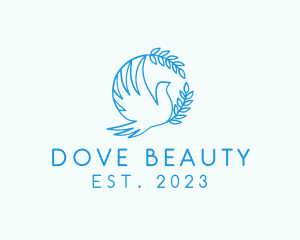 Bird Dove Freedom logo design