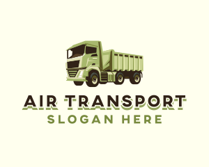 Dump Truck Vehicle logo design