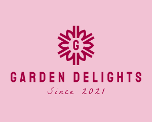 Flower Garden Spa logo design