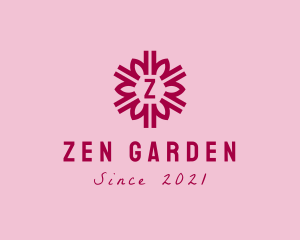 Flower Garden Spa logo design