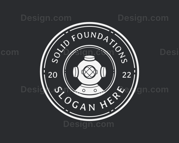 Marine Diving Brand Logo