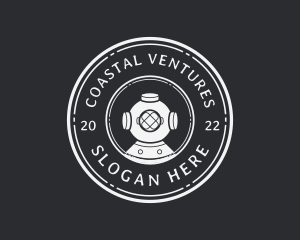 Marine Diving Business logo design