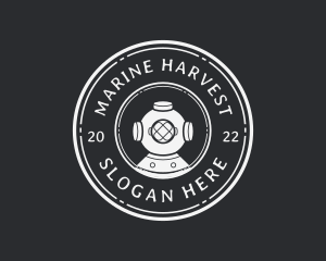 Marine Diving Business logo design