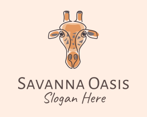 Giraffe Head Safari logo