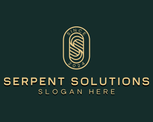 Upscale Brand Letter S logo design