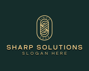 Upscale Brand Letter S logo design