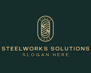 Upscale Brand Letter S logo design