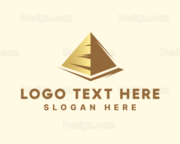 Premium Investment Pyramid Logo