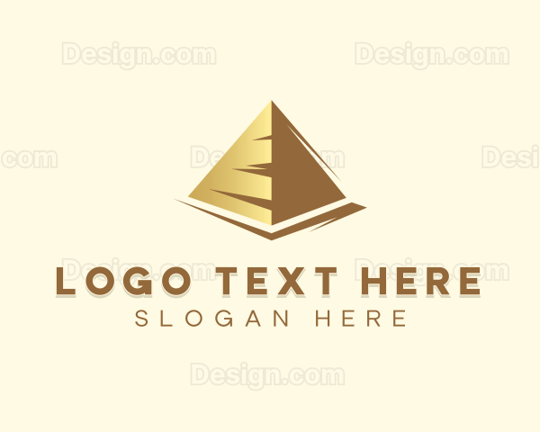 Premium Investment Pyramid Logo