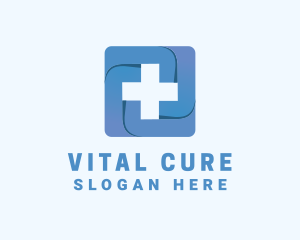 Medical Health Cross logo design