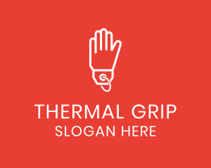 Hand Glove Price Tag logo