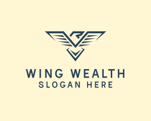 Eagle Bird Wings logo design