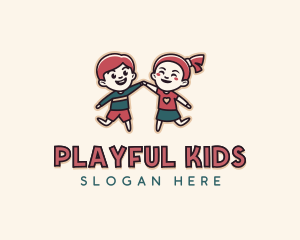 Kids Educational Learning logo design