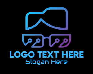 Tech Geek Nerd  logo