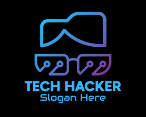 Tech Geek Nerd  logo