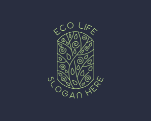 Gardening Tree Environmental logo design