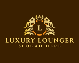 Luxury Crown Ornament logo design