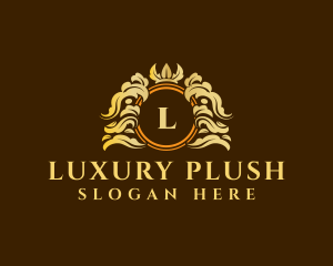 Luxury Crown Ornament logo design