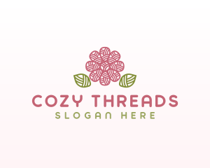 Flower Yarn Crafts logo design