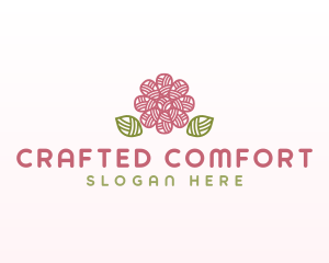 Flower Yarn Crafts logo design